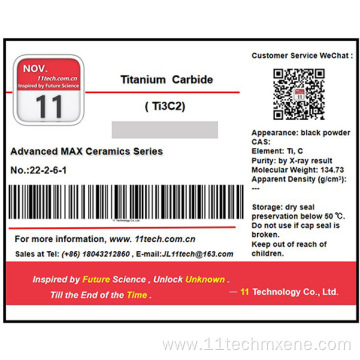 MXenes series Ti3C2 clay material